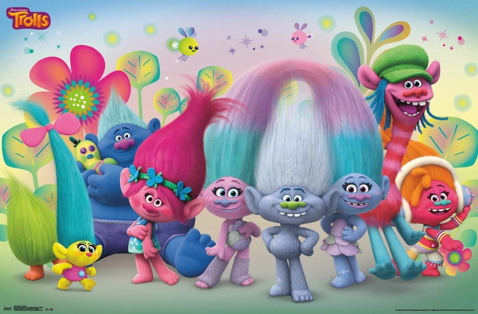 DreamWorks Trolls - Group Poster - Image 1 of 1