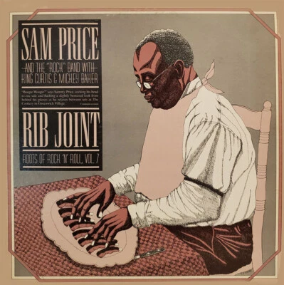 Vinyl Sam Price And The Rock Band Rib Joint 2xLP, Comp 1979 Boogie Woogie, Piano - Image 1 of 4