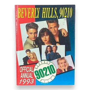 Vintage 1993 Beverly Hills 90210 TV Show Hardcover Annual Book 62 Pages - Picture 1 of 2
