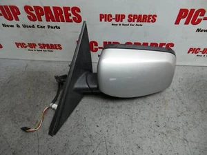 BMW 5 Series 03-10 E60 N/S Passenger Silver Electric Door Wing Mirror 7189573 - Picture 1 of 3