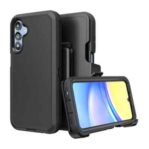Funda protectora blindada para Samsung Galaxy A15 5G + clip para cinturón ajuste con Otterbox + vidrio - Imagen 1 de 8