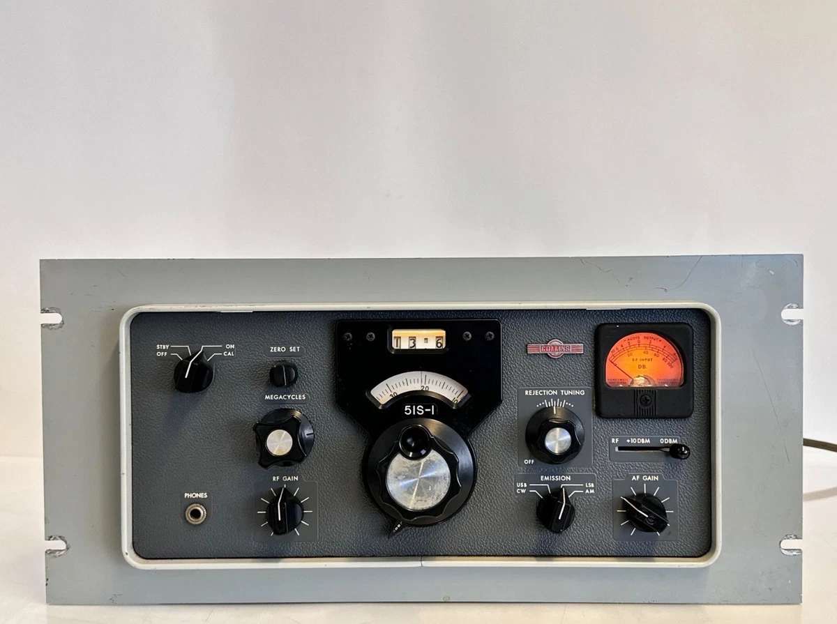 コリンズ　５１S1用ラックマウント JA1VBN\u0027s 51S-1