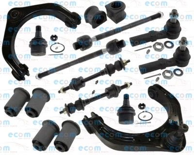 Kit de tracción trasera delantera Ram 2500 SLT 5,7 L brazos superiores rótulas varillas de amarre extremos buje Foto 1 de 4