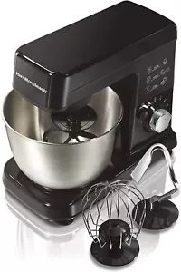 Stand Mixer Electric 6 Speed Stainless Steel 3.5 Q Bowl Planetary Mixing 300W - Picture 1 of 3