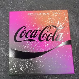 Makeup Revolution X Coca-Cola Eyeshadow Palette, Limited Edition, *NEW IN BOX* - Picture 1 of 7