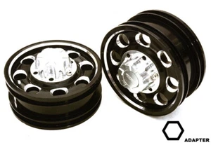 Billet Machined Alloy Front Wheel for Hex Type 1/14 Scale Trucks - Picture 1 of 1