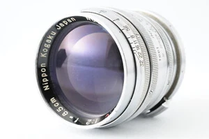 ⛄Near Mint --⛄ Nikon Nippon Kogaku NIKKOR P.C 8.5cm 85mm f/2 S Mount Lens JAPAN - Picture 1 of 22
