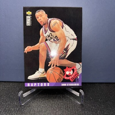 1995-96 Upper Deck Collector's Choice Damon Stoudamire #346 Rookie RC - Image 1 of 3