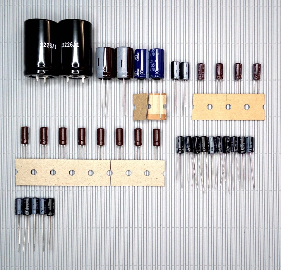 DUAL CV 450m Elko-Satz kpl. Kondensator recap caps recapping repair complete set - Bild 1 von 1