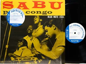 SABU "PALO CONGO" BLUE NOTE Japan LP Vinyl MONO SCHRUMPFFOLIE HYPE-AUFKLEBER EX/EX - Bild 1 von 4