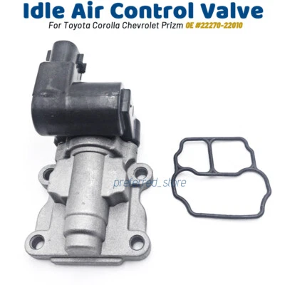 Válvula de control de aire de ralentí para Chevrolet Prizm 1998-2002 Toyota Corolla 2000-2001 Foto 1 de 4