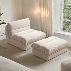 Leisure Chair Lazy Sofa Chaise Lounge Recamier Divan Bed Floor Sofa Sleeper Sofa - Picture 1 of 18