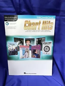 Chart Hits for Trombone Play-Along Book w/Audio Access - Picture 1 of 4