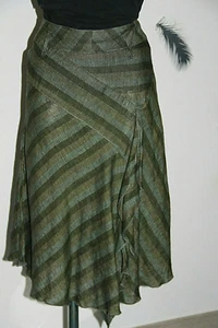 Pretty Long Asymmetrical Skirt RINASCIMENTO Size S Excellent Condition - Picture 1 of 3