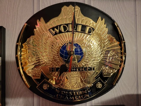 Very Rare WWE Licensed Winged Eagle Clock Cover