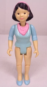 Fisher-Price Dream Dollhouse Loving Family Asian Mamá Muñeca Figura De Colección 1993 - Imagen 1 de 5