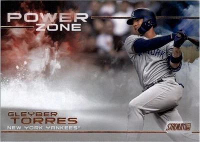 2019 Stadium Club Power Zone #PZ20 Gleyber Torres - BB - Image 1 of 2