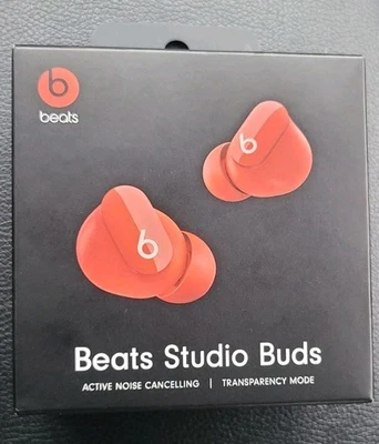 Beats by Dr. Dre Studio Buds - Red - New - Sealed - Image 1 of 4