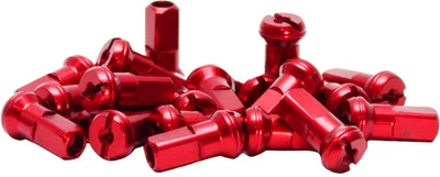 Pezones de radios Dubya - Rojo motocicleta ATV/UTV bicicleta de calle moto de cross 98-612R Foto 1 de 3