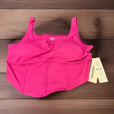 Corsé Tanque No Boundaries NOBO Brami Cami Elástico Recortado Talla M (8-10) NUEVO NUEVO CON ETIQUETAS Foto 1 de 4