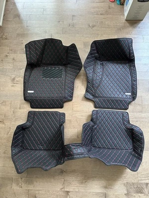 For Audi S6 Luxury Waterproof Carpets All-weather Interior Liners Car Floor Mats - Image 1 of 3