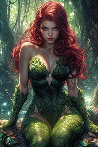 POISON IVY 08 Fine Art Print 13x19 Limited Edition 1 of 30 DC Comics - Picture 1 of 1