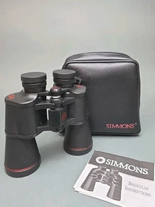 Simmons Binoculars Red Line # 1107 10x50 367 ft @ 1000 yds Coated Optics w/ Case - Picture 1 of 9