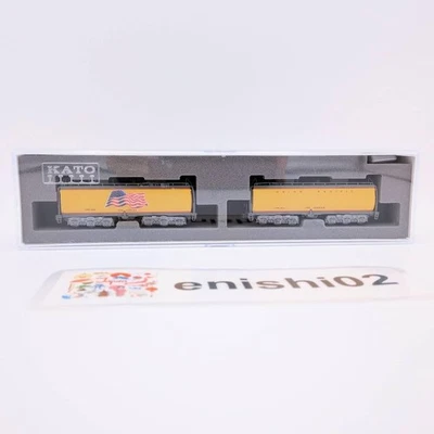 KATO N Gauge 10-706-3 Union Pacific UP Water Tender 2 Car Set 10706-3 Railroad - Image 1 of 4