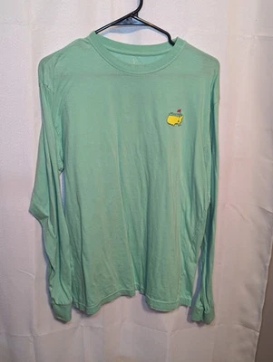 Camisa Masters Para Hombre Extra Grande Manga Larga Verde Gráfico Deletrecho Chaqueta Roja M Foto 1 de 4