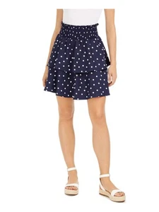 MAISON JULES Womens Short Ruffled Skirt - Picture 1 of 8