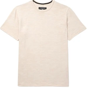 Rag & Bone Mens Dust Classic Flame Short Sleeve Crew Neck Cotton Tee Shirt New - Picture 1 of 1