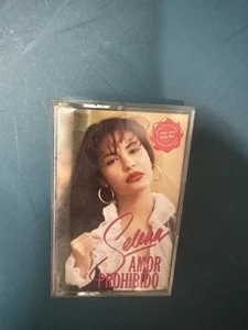 Original 1994 Selena - Amor Prohibido Cassette Tape Tejano Texas - Foto 1 di 2