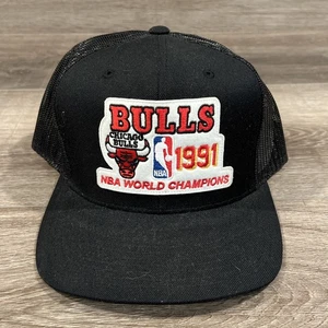 Chicago Bulls 1991 - NBA World Champions - Black - Mitchell & Ness - NEU - Bild 1 von 4