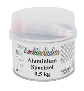 Aluminiumspachtel inkl. Härter 0,5 kg | Aluspachtel Spachtelmasse Spachtel 0,5kg - Bild 1 von 5