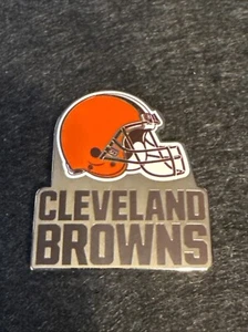Cleveland Browns Collector Pin with Orange Helmet Logo NFL Football - Picture 1 of 6