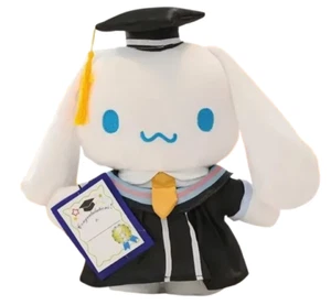 New Cinnamoroll Blue Congratulations Graduation Uniform Dog Plush LARGE Toy Doll - Picture 1 of 2