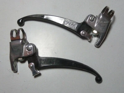 Palancas de freno de plástico barra plana Mafac Ville VDA vintage NOS  Foto 1 de 4