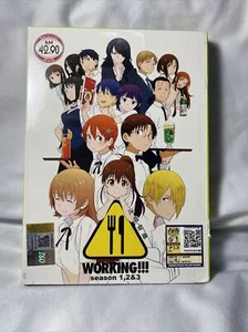 Working!!! Season 1, 2, & 3 On DVD Anime W/ Slipcover And Hype Stickers - Picture 1 of 4