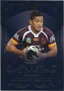2017 NRL Elite Base Card (009) Anthony MILFORD Broncos - Picture 1 of 1