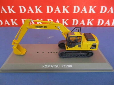 Die cast 1/72 Modellino Escavatore Cingolato Komatsu PC200 - Immagine 1 di 4