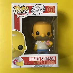 Homer Simpson 01 The Simpsons Funko With Protector 🐶 - Bild 1 von 6