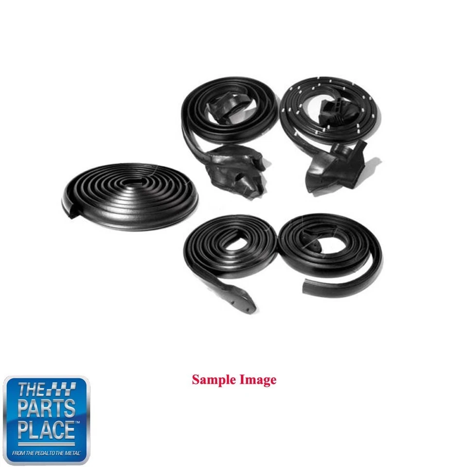 1963 - 65 别克 Riviera GS Weatherstrip 密封套件 5 件门屋顶后备箱新品 — 第 1/1 张图片