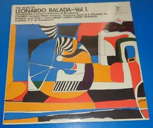 Music of LEONARDO BALADA Vol.1 - Serenus SRS 12036 SEALED - Foto 1 di 2