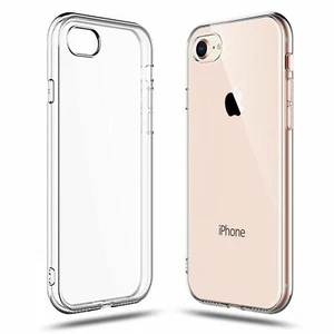  Klare dünne Rückseite TPU Gel Gelee Skin Hülle Cover für Apple iPhone 6 7 8 x XR 11 12 - Bild 1 von 12