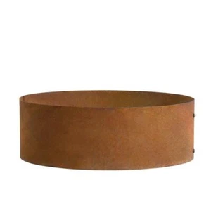 Hochbeet Pflanzring Edelrost Ø 80 cm Rost Pflanzgefäß Pflanzkübel Cortenstahl - Photo 1/11