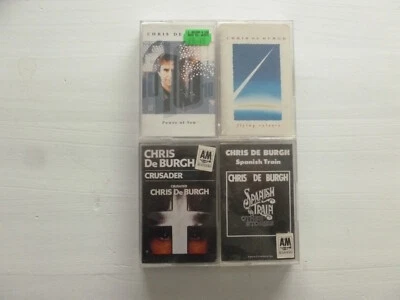 CHRIS DE BURGH ~ 4x MUSIC CASSETTE TAPES ~ SPANISH TRAIN, FLYING COLOURS ETC - Image 1 of 4