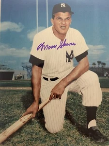 Bill Moose Skowron 1956 1958 1961 1962 New York Yankees Signed 11x14 Photo COA - Picture 1 of 1