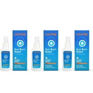 Calypso Sunburn Relief Spray Anti Irritant 100ml x 3 - Picture 1 of 8