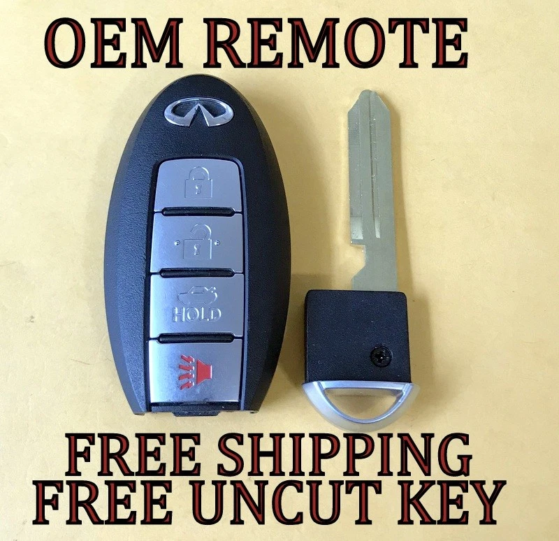 OEM INFINITI M56 M37 Q70 SMART KEY PROXIMITY KEYLESS ENTRY REMOTE FOB CWTWB1U787 - Image 1 of 2