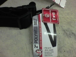 McGuire Nicholas 2" Polyweb Belt  48" Waist Tool Belt  Quick release buckle - Picture 1 of 6